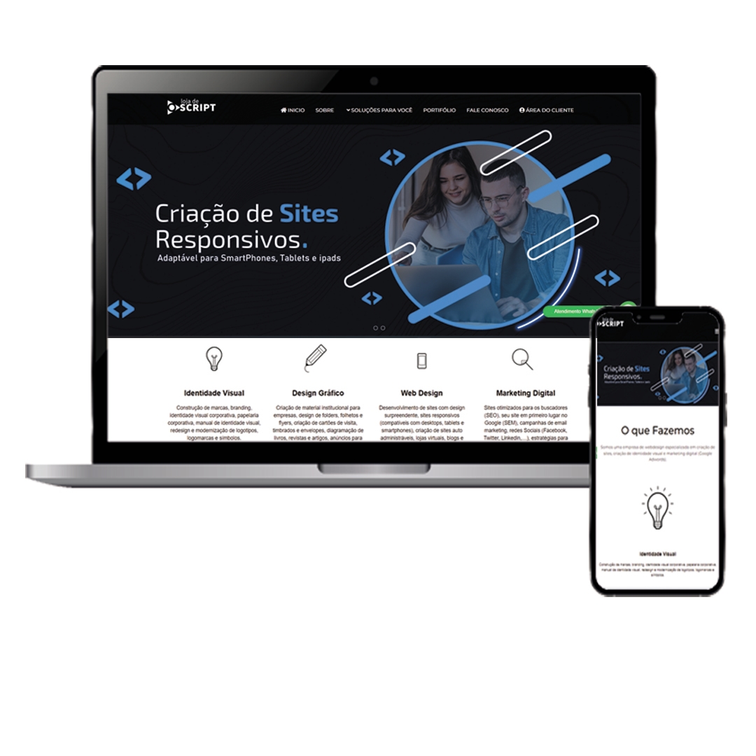 Script Site Para Agência Web e Marketing Digital em PHP 2024